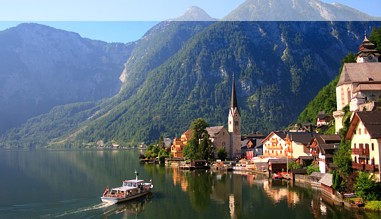 Hallstatt in Österreich