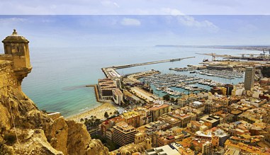 Blick auf Alicante Blick auf Alicante