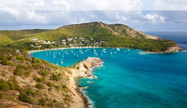 Der English Harbor auf Antigua