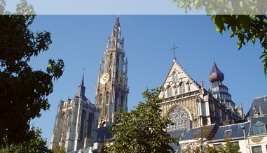 Die Kathedrale in Antwerpen