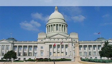 Arkansas State Capitol in Little Rock