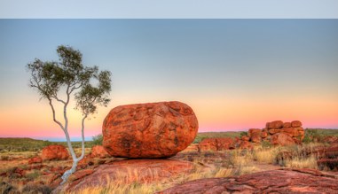 Karlu Karlu-Devil's Marbles in Australiens outback