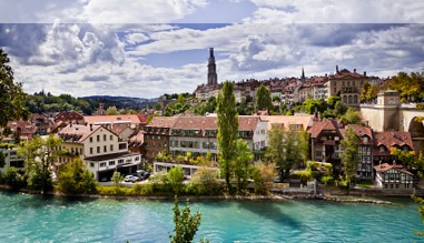 Blick auf die Altstadt von Bern