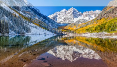 Der Maroon Bells in Colorado