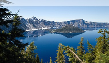 Wizard Island im Crater Lake