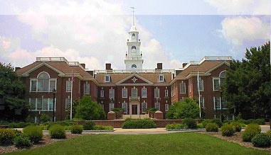 Blick auf das Delaware State Capitol in Dover