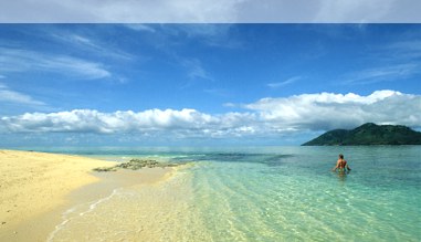 Strand auf den Fidschi Inseln