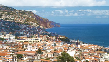 Blick über Funchal