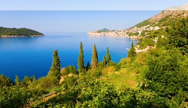 Dubrovnik an der kroatischen Adriaküste