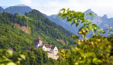 Schloss Vaduz in Liechtenstein