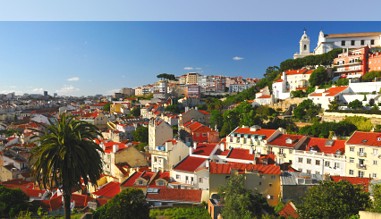 Blick über Lissabon Blick über Lissabon