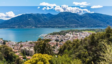 Blick auf Locarno