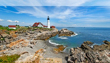 Leuchtturm in Portland, Maine