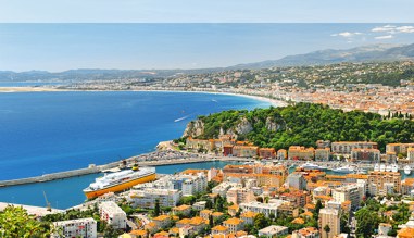 Blick über Nizza Blick über Nizza