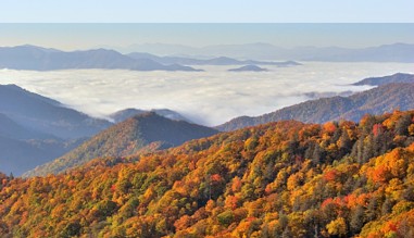 Smokey Mountains National Park in North Carolina