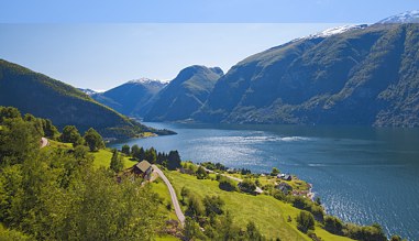 Aurland in Norwegen Aurland in Norwegen