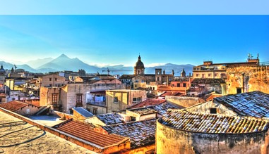 Blick über die Dächer von Palermo
