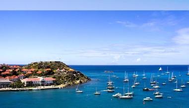 Gustavia Harbor auf Saint Barthélemy