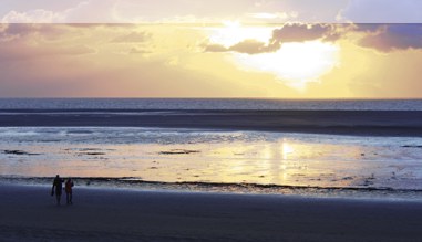 Sonnenuntergang auf Spiekeroog