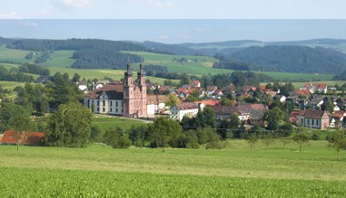 Blick auf St. Peter im Schwarzwald