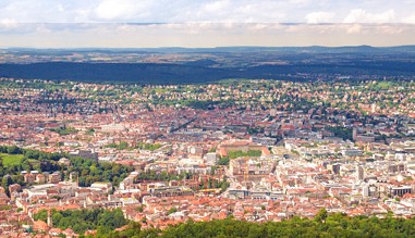 Blick über Stuttgart