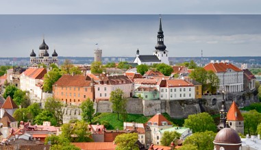 Blick über Tallinn Blick über Tallinn