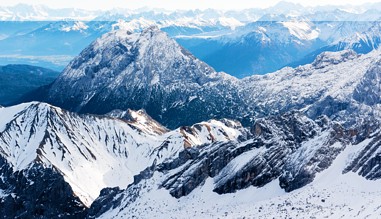 Blick auf die Zugspitze