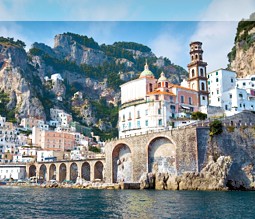 Blick auf Amalfi