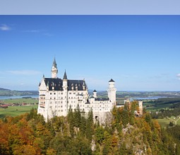 Blick auf Schloß Neuschwanstein