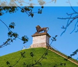 Auch das weltbekannte Waterloo liegt in Belgien