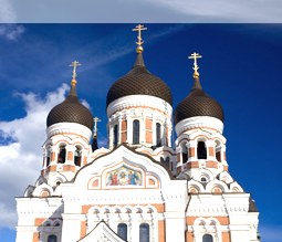 Alexander Nevsky Kathedrale in der estischen Hauptstadt Tallin