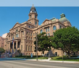 Tarrant County Courthouse in Fort Worth