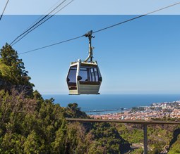 Seilbahn bei Funchal