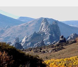 City of rocks Nationalpark in Idaho