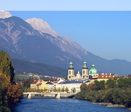 Panoramablick über Innsbruck