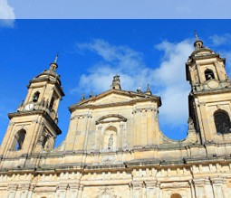 Die Kathedrale in der kolumbianischen Hauptstadt Bogota Die Kathedrale in der kolumbianischen Hauptstadt Bogota