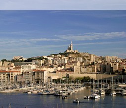 Blick auf Marseille