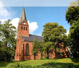 Kirche in Malchow in Mecklenburg-Vorpommern