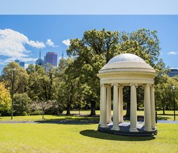 Fitzroy Gardens in Melbourne