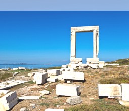 Der Tempel des Apollo auf Naxos