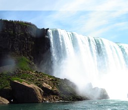 Blick auf die Niagara Fälle