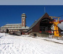 Auf dem Fichtelberg bei Oberwiesenthal