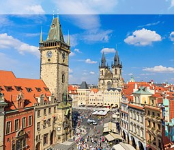 Blick über Prag