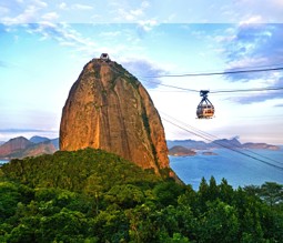 Blick auf den Zuckerhut in Rio de Janeiro