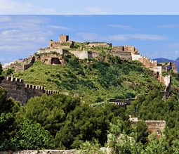 Die alte Festung von Sagunto