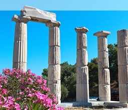 Tempelanlage auf Samothraki Tempelanlage auf Samothraki