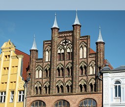 Der alte Markt in Stralsund