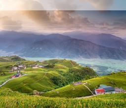 Landschaft in Taiwan