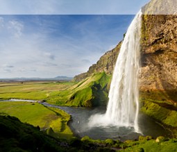 Wasserfall auf Island