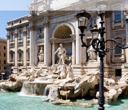 Trevi-Brunnen in Rom Trevi-Brunnen in Rom